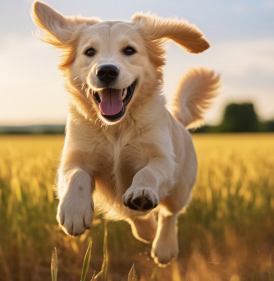 Jumping Dog